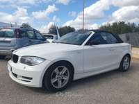 BMW Serie 1 120d 120d 177CV Cabrio Futura Bianco usata Monopoli