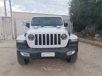 Jeep Wrangler Unlimited 2.0 PHEV ATX 4xe Sahara KM0 Bianco usata Monopoli