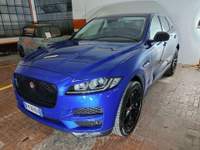 Jaguar F-Pace 2.0d Portfolio AWD 240cv Auto + Navi + Camera Blu/Azzurro usata Torino