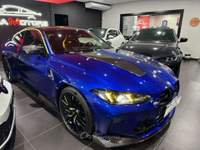 BMW Serie 4 M4 M4 CS COUPE' XD EDITION VR46 1/46 LASER H&K CARBON Blu/Azzurro usata Ciampino
