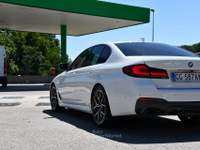 BMW Serie 5 520d BMW Baureihe 5 Lim. 520d Msport Bianco usata TELESE TERME