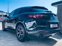Alfa Romeo Stelvio 190CV Q4 PALETTE PELLE-TELECAM Nero usata Isernia