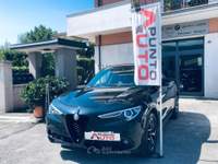 Alfa Romeo Stelvio 190CV Q4 PALETTE PELLE-TELECAM Nero usata Isernia