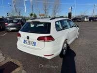 Volkswagen Golf GOLF VARIANT 7.5 1.6 TDI 115CV DSG EXECUTIVE 2019 Bianco usata Latina