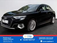 Audi A3 SPB S tronic Business Advanced Navi Led Nero usata Roma