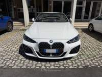 BMW Serie 4 420i Cabrio M Sport Tagliandi BMW prezzo reale freni nuovi Bianco usata Roma