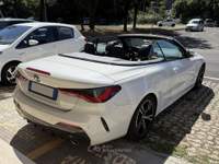 BMW Serie 4 420i Cabrio M Sport Tagliandi BMW prezzo reale freni nuovi Bianco usata Roma