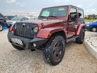 Jeep Wrangler DPF Sahara Rosso usata Pomezia