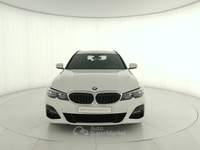 BMW Serie 3 320d 320d touring mhev 48v xdrive msport auto Bianco usata Rivoli