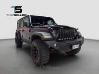 Jeep Wrangler Unlimited 2.0 Turbo Rubicon*ROCK'S*OMOLOGATA* Nero usata Collegno