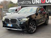 BMW X4 xDrive20d 48V SPORT (NESSUN VINCOLO) Nero usata Roma