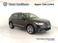 Volkswagen Tiguan 2.0 tdi r-line 4motion 150cv dsg Nero usata Bari