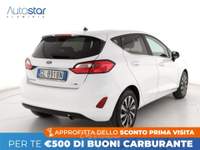 Ford Fiesta 5p 1.0 ecoboost h Titanium 125cv powershift Bianco usata Roma