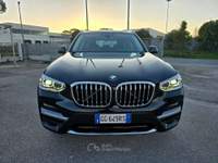 BMW X3 X3 X3 G01 2017 xdrive20d mhev 48V Luxury auto Nero usata Monte San Vito