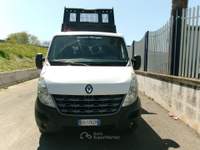 Renault Master 2.3 DCI 125CV E5 DOPPIA CABINA 7 POSTI RIBALTABILE TRILATERALE Bianco usata Giugliano in Campania