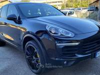 Porsche Cayenne S 4.1 V8 DIESEL E6 385 CV TETTO PASM PDLS GARANZIA Nero usata Roma