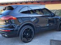 Porsche Cayenne S 4.1 V8 DIESEL E6 385 CV TETTO PASM PDLS GARANZIA Nero usata Roma