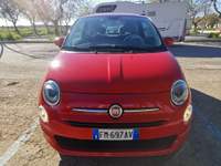 Fiat 500 1.2 Lounge NEOPATENTATI 2017 Rosso usata Barletta