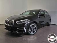 BMW Serie 1 118i 118 i 5p. Luxury tetto pano Nero usata Roma
