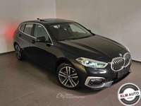 BMW Serie 1 118i 118 i 5p. Luxury tetto pano Nero usata Roma