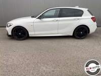 BMW Serie 1 118i 118 i 5p. M sport F20 NO OBBLIGO RATE Bianco usata Roma