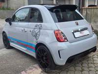 Abarth 500 SCARICA SPORTIVO, FILTRO BMC, TRAPEZI DNA E SOSPENSIONE Grigio usata Polistena