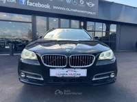 BMW Serie 5 520d 520 D TOURING LED KAMERA PELLE TETTO PDC Nero usata Ciampino
