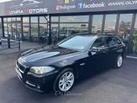 BMW Serie 5 520d 520 D TOURING LED KAMERA PELLE TETTO PDC Nero usata Ciampino