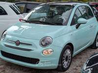 Fiat 500 HYBRID LOUNGE 1.0cc 70cv TETTO PANORAMICO Verde usata Roma