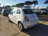Fiat 500 1.0cc HYBRID DOLCEVITA 70cv TETTO PANORAMA CRUISE Bianco usata Roma