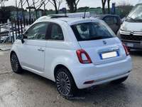 Fiat 500 GPL LOUNGE 1.2cc 69cv TETTO PANORAMICO Bianco usata Roma