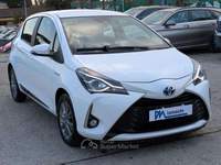Toyota Yaris Hybrid Cool 1.5cc 73cv CAMERA POST. BLUETOOTH Bianco usata Roma