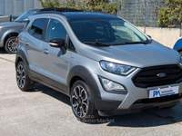 Ford EcoSport Active 1.0cc 125cv CAMERA POST. SEDILI IN PELLE Grigio usata Roma