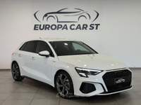 Audi A3 30 TFSI S line Edition S-TRONIC Bianco usata Caresanablot