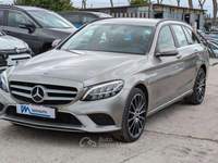 Mercedes-Benz Classe C 1.6cc 122cv EXECUTIVE NAVIGATORE CAMERA POSTERIORE Grigio usata Roma