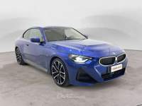 BMW Serie 2 220i 220 Serie 2 Coupe mhev 48V MSport auto Blu/Azzurro usata Milano
