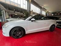 Audi A3 CABRIO 1.6 TDI 116 CV SPORT NAVI CERCHI DA 18 CAMBIO 6 SPEED KM CERTIFICATI LUCI AMBIENTE OK NEOPATENTATI Bianco usata Pesaro