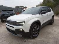 Jeep Avenger 1200 E-HYBRID SUMMIT 110CV AUTOM PACK WINTER PELLE Bianco usata Roma