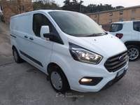 Ford Transit Custom 2000 TDCI FURGONE 130CV L1H1 NAVI CARPLAY ITALIA Bianco usata Roma