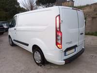 Ford Transit Custom 2000 TDCI FURGONE 130CV L1H1 NAVI CARPLAY ITALIA Bianco usata Roma