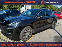 Porsche Macan 3.0d S 250cv pdk my16 Nero usata Tradate