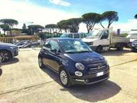 Fiat 500 1.2cc EURO6 69cv TETTO PANORAMA CERCHI IN LEGA Nero usata Roma