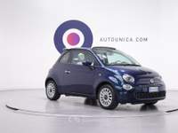 Fiat 500C 1.2 DUALOGIC AUTOMATICA LOUNGE NEOPATENTATI Blu/Azzurro usata Brescia