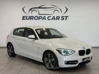 BMW Serie 1 118d 118d Sport Bianco usata Caresanablot