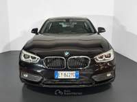 BMW Serie 1 116d d Advantage + Navi + LED + Volante e Cambio MSport Nero usata Torino