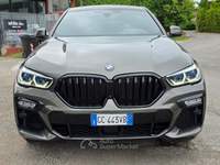 BMW X6 x6 m 50d strafull reale in sede Verde usata Roma