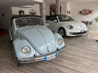 Volkswagen Maggiolino Cabrio Vetro Piatto Blu/Azzurro usata Spinea
