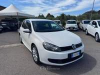 Volkswagen Golf Golf VI 1.6 TDI 105CV 5P TRENDLINE 2012 Bianco usata Latina