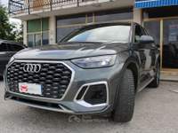 Audi Q5 Sportback 40 2.0 tdi mhev 12V SPB S Line Plus SLINE 4X4 s-tronic Grigio usata TAGLIO DI PO
