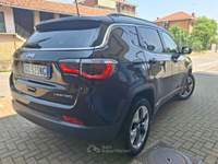 Jeep Compass UNICO PROPRIETARIO, CHILOMETRI CERTIFICATI Nero usata Volpiano
